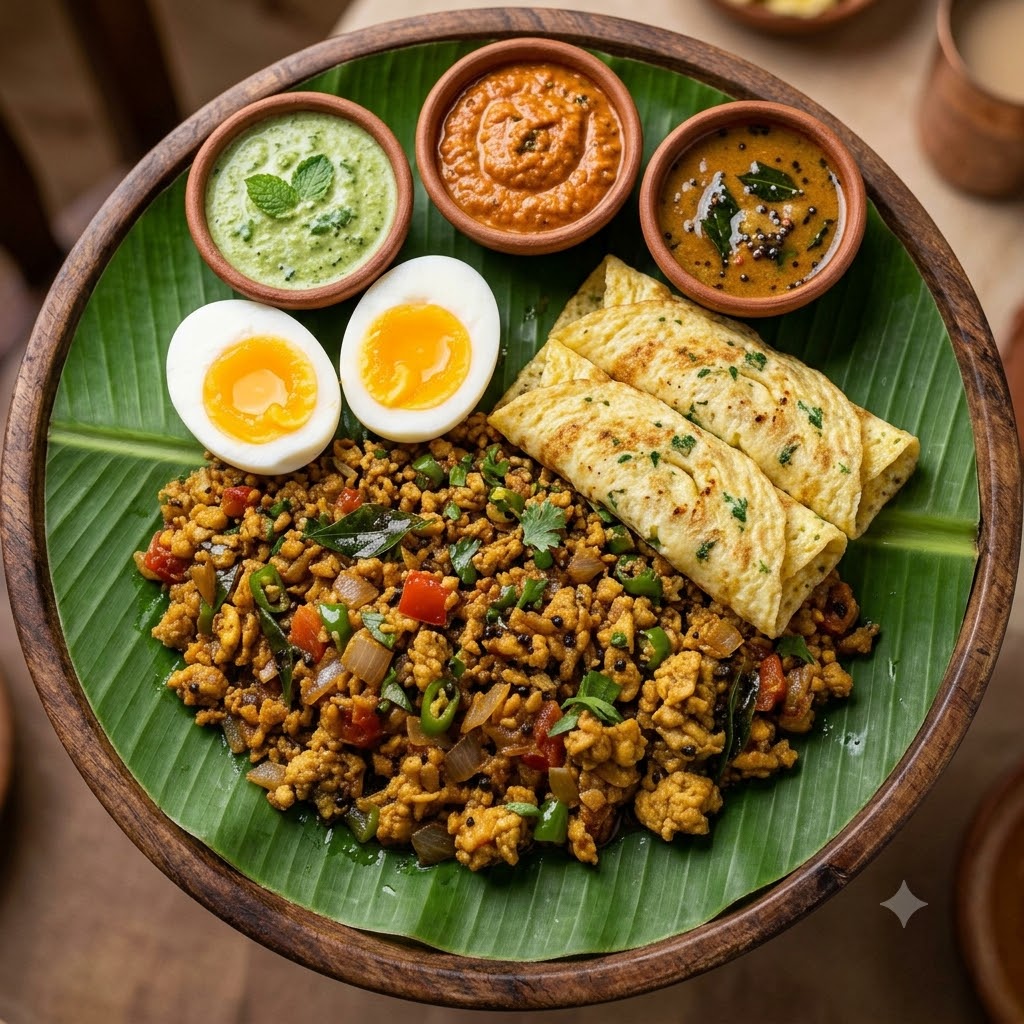 Chilli Butter Bhurji